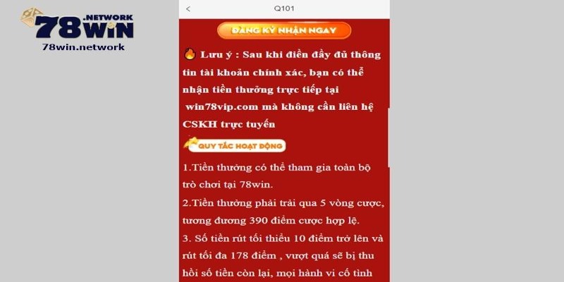 Người lấy quà từ chương trình tặng 78k cần biết các lưu ý của thương hiệu Người lấy quà từ chương trình tặng 78k cần biết các lưu ý của thương hiệu